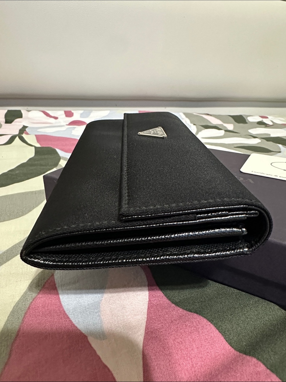 Prada Black Nylon Wallet - Picture 6 of 14